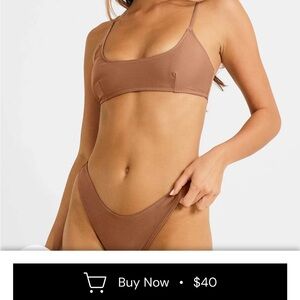 Blackbough scoop neck bikini top